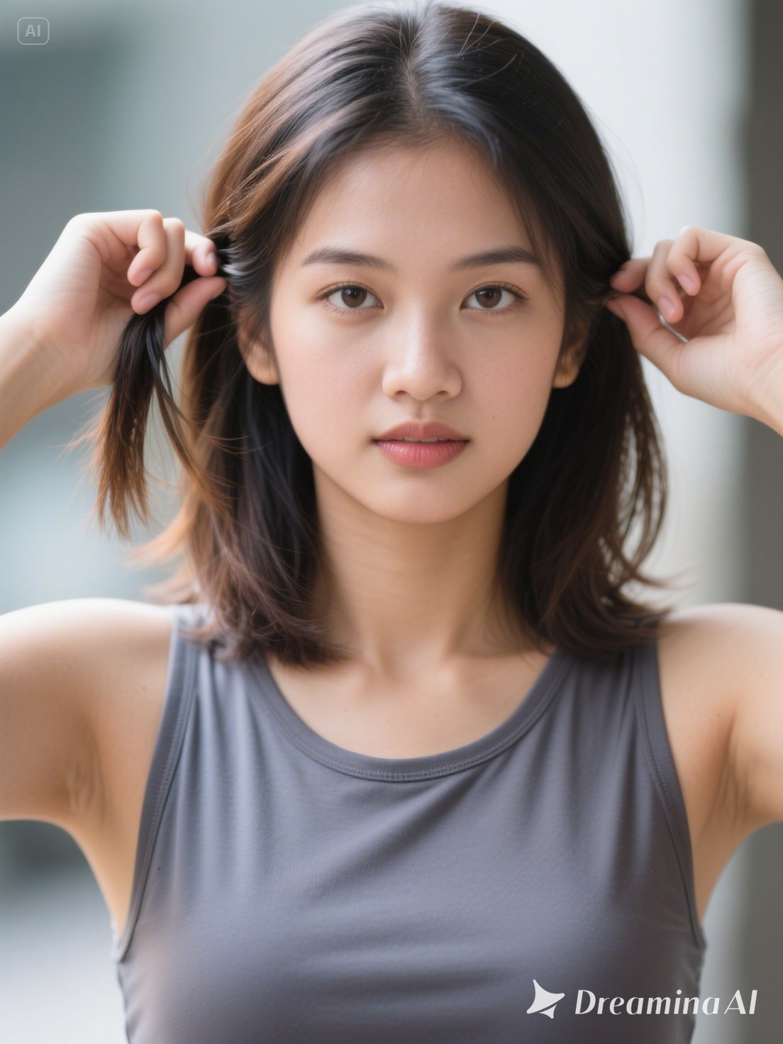 jimeng-2025-06-04-625-gambarkan wanita usia 20 tahun,ras indonesia,rambut layered sebahu,pose 2 tang....jpeg